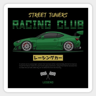 Midnight Racer Green GT 86 JDM Sticker